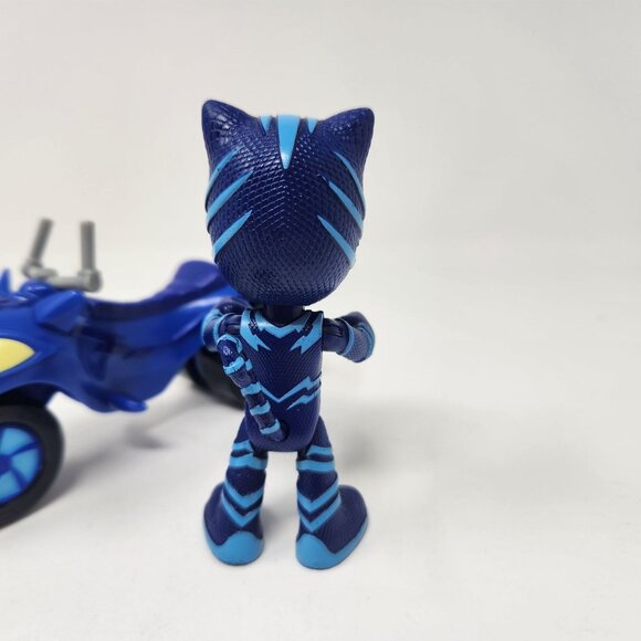 PJ Masks Catboy Figure & Cat Car Motorcycle Bike Toy Set - Picture 8 of 12